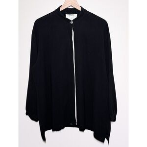 SOPHIA NYC Vintage Long Sleeve Button Blouse Shirt Top Women’s Size L